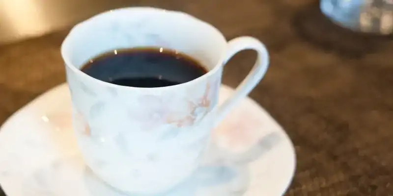 食後のコーヒー
